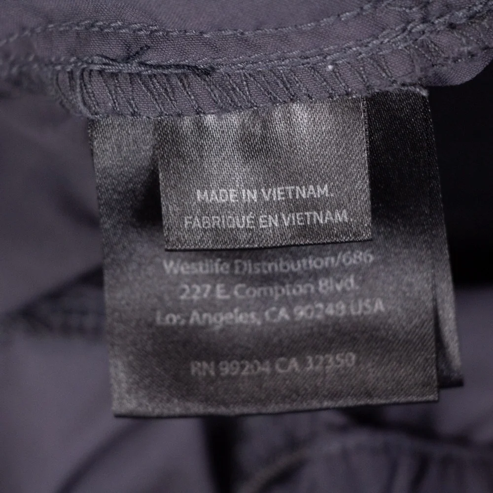 686 Traveler Cargo Pants Mens M Gray Nylon‎ Stretch Outdoor Hiking KCRGNS68